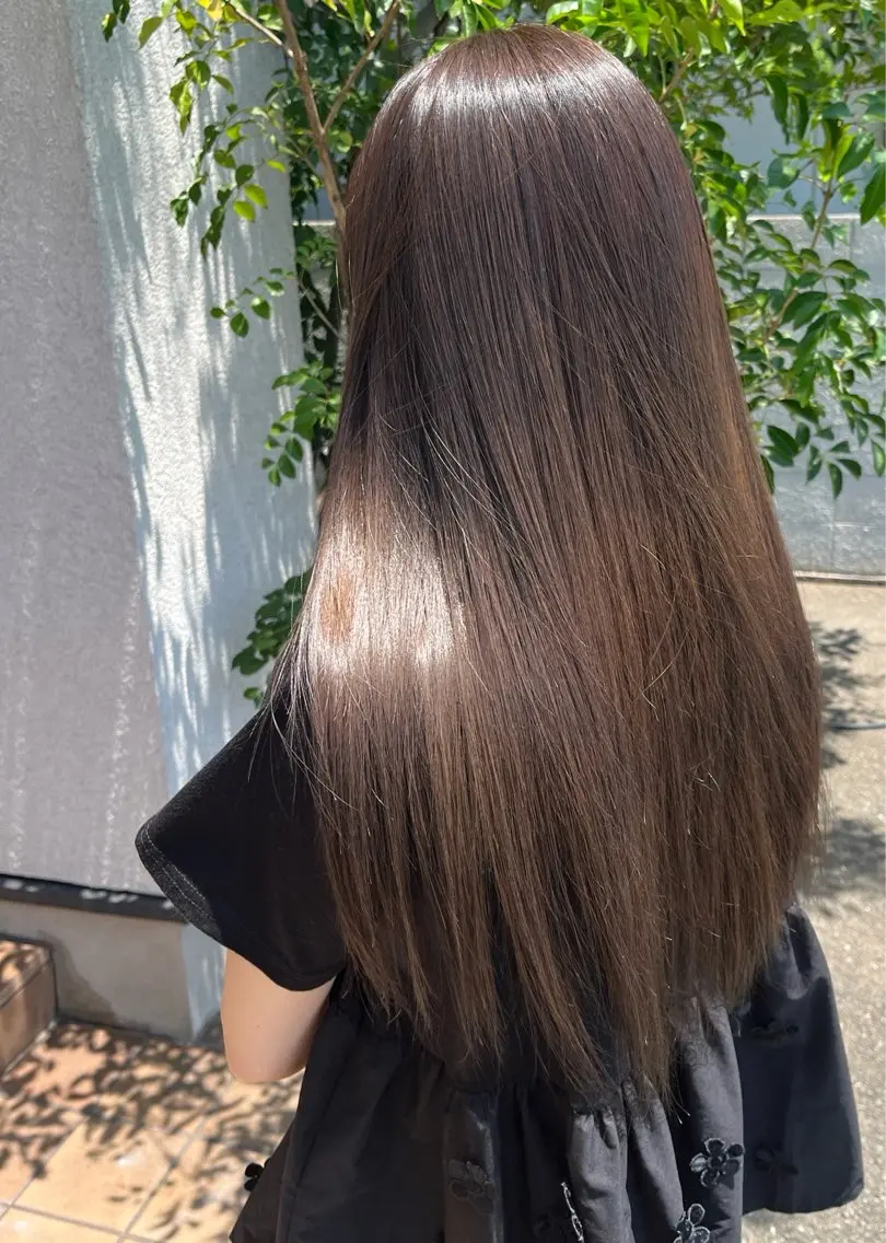 ロング 河淵 暉子のヘアスタイル