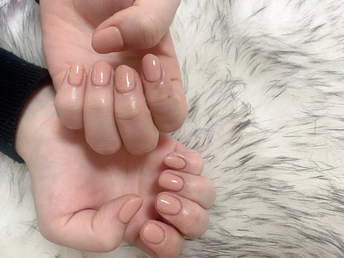 ネイル ジェルネイル 韓国ネイル メンズネイル ワンカラーネイル パラジェル kiki nail たまプラーザのネイルデザイン
