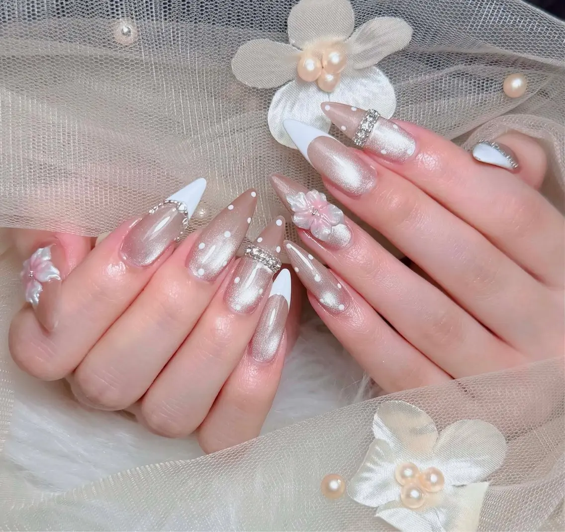 ネイル アートネイル 持ち込み ワンホンネイル ハンドネイル Lenie Nail Salonのネイルデザイン