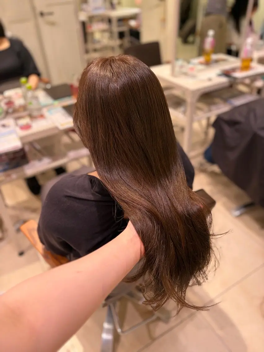 カラー カット ヘアカラー トリートメント Yu-ki🫧 /カラー指名No.1のヘアスタイル