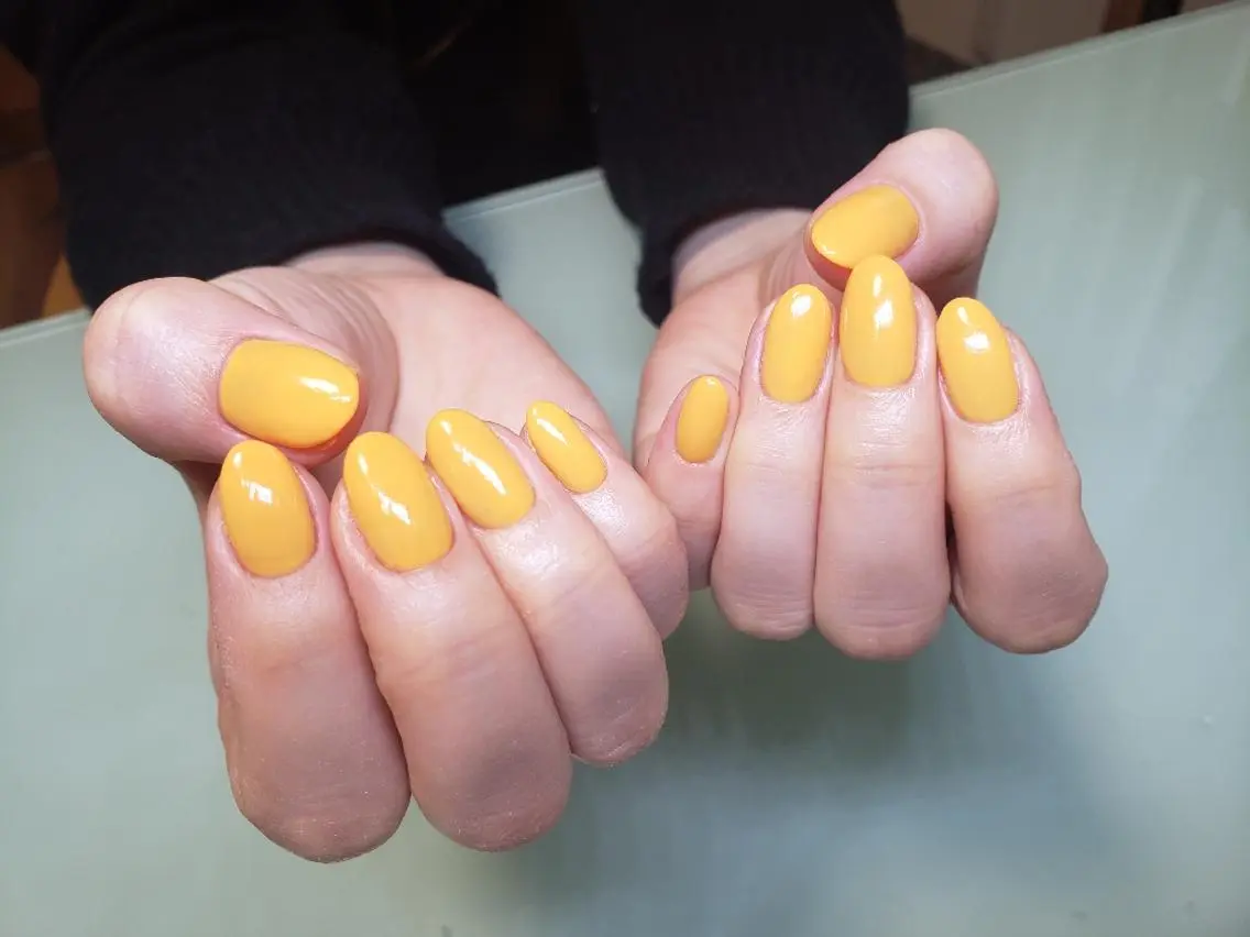ネイル ワンカラーネイル Lapis  Nailのネイルデザイン