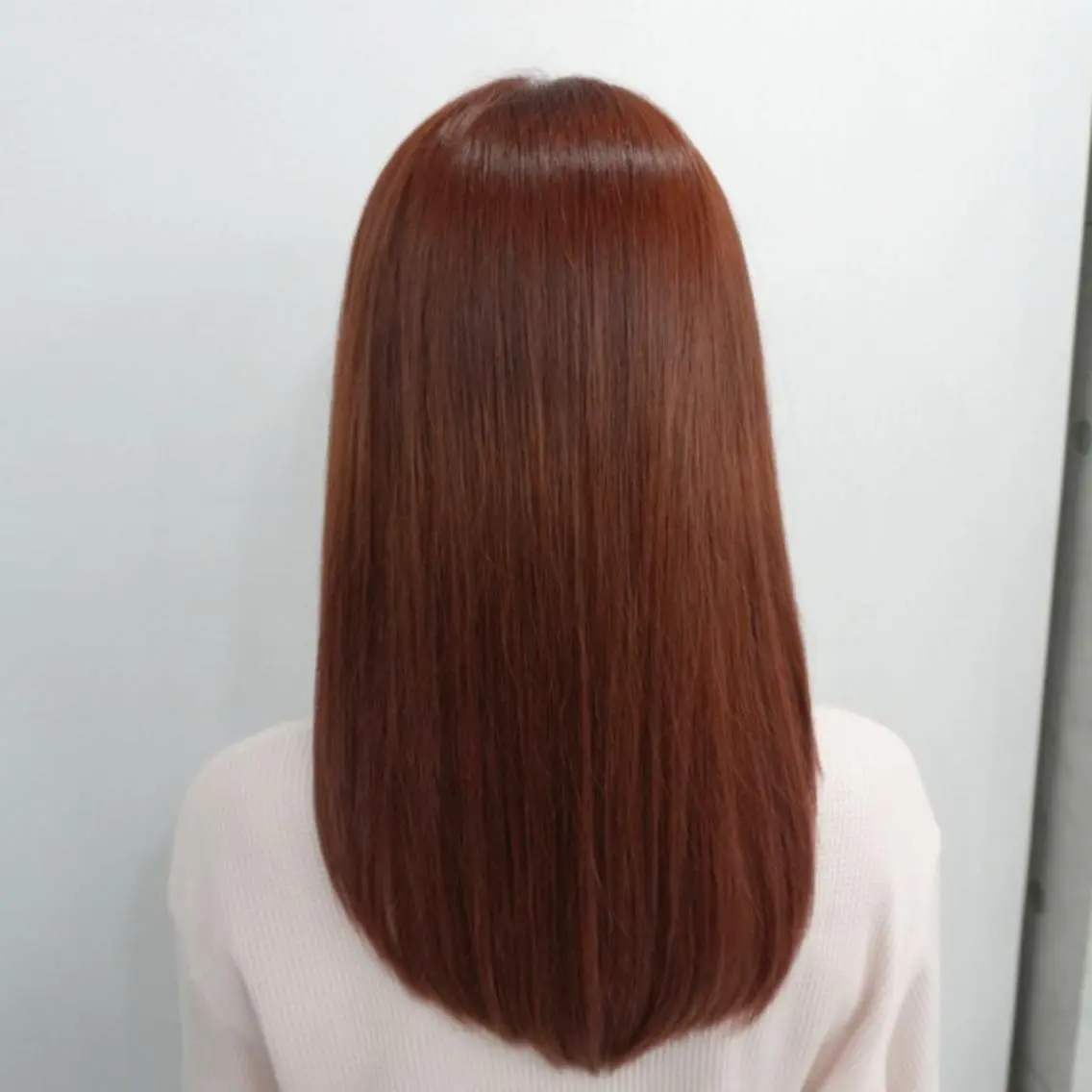 ロング カラー ブラウンカラー レッドカラー レッドブラウン ロング ❇️安達 優心❇️ レイヤー/艶髪特化のヘアスタイル