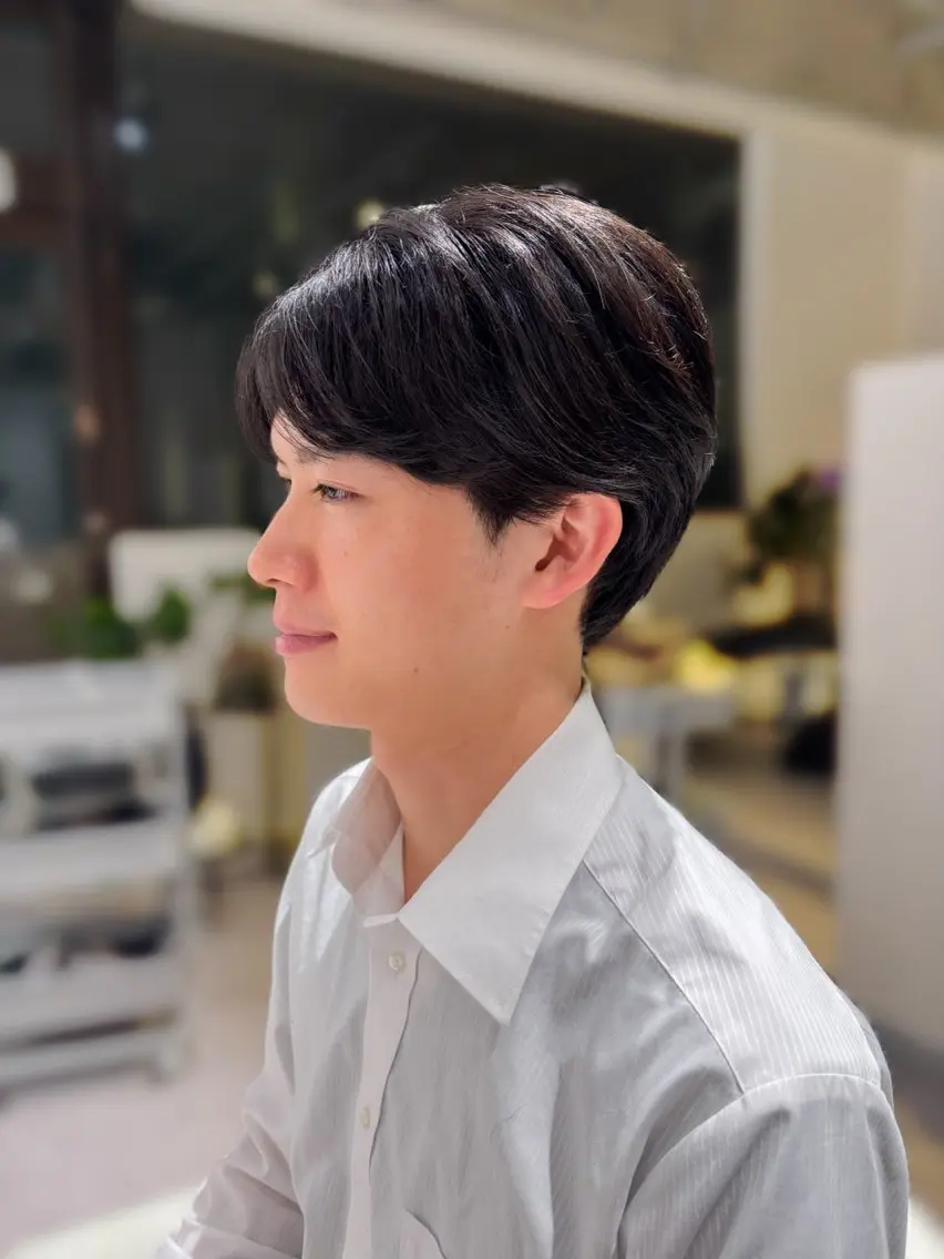 メンズ ビジネス Kaho🌼/メンズ ニュアンスパーマのヘアスタイル