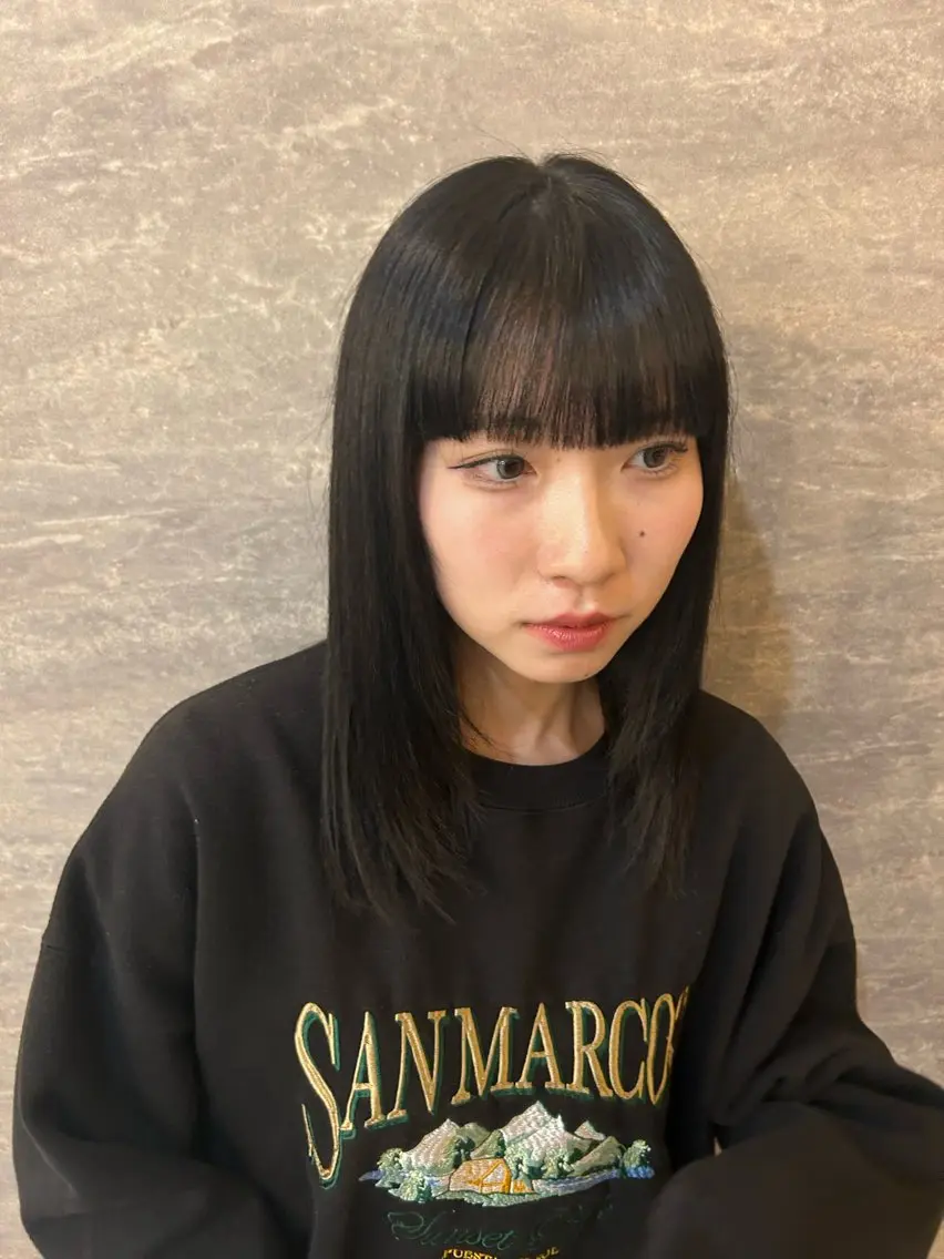 ミディアム Plaatje MIYU🤎🤎のヘアスタイル