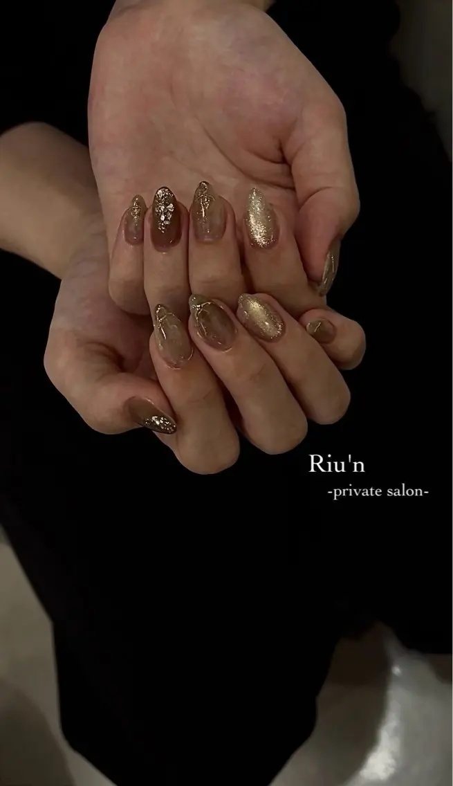 ネイル ハンドネイル Riu*n -private-のネイルデザイン