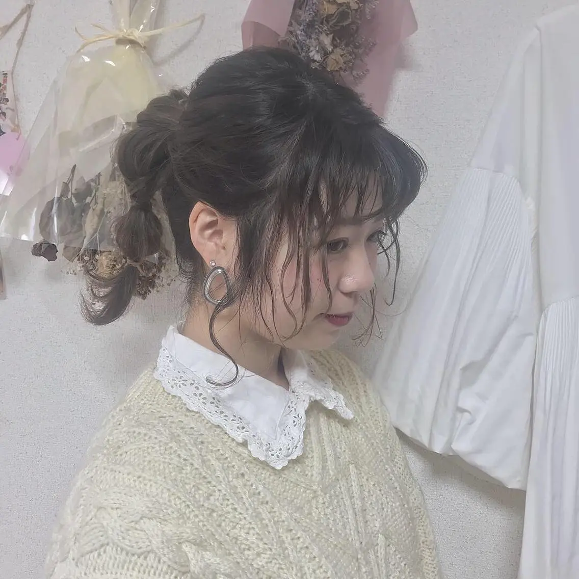 ロング ヘアアレンジ 似合わせカットカラー ♡佐藤捺美のヘアスタイル