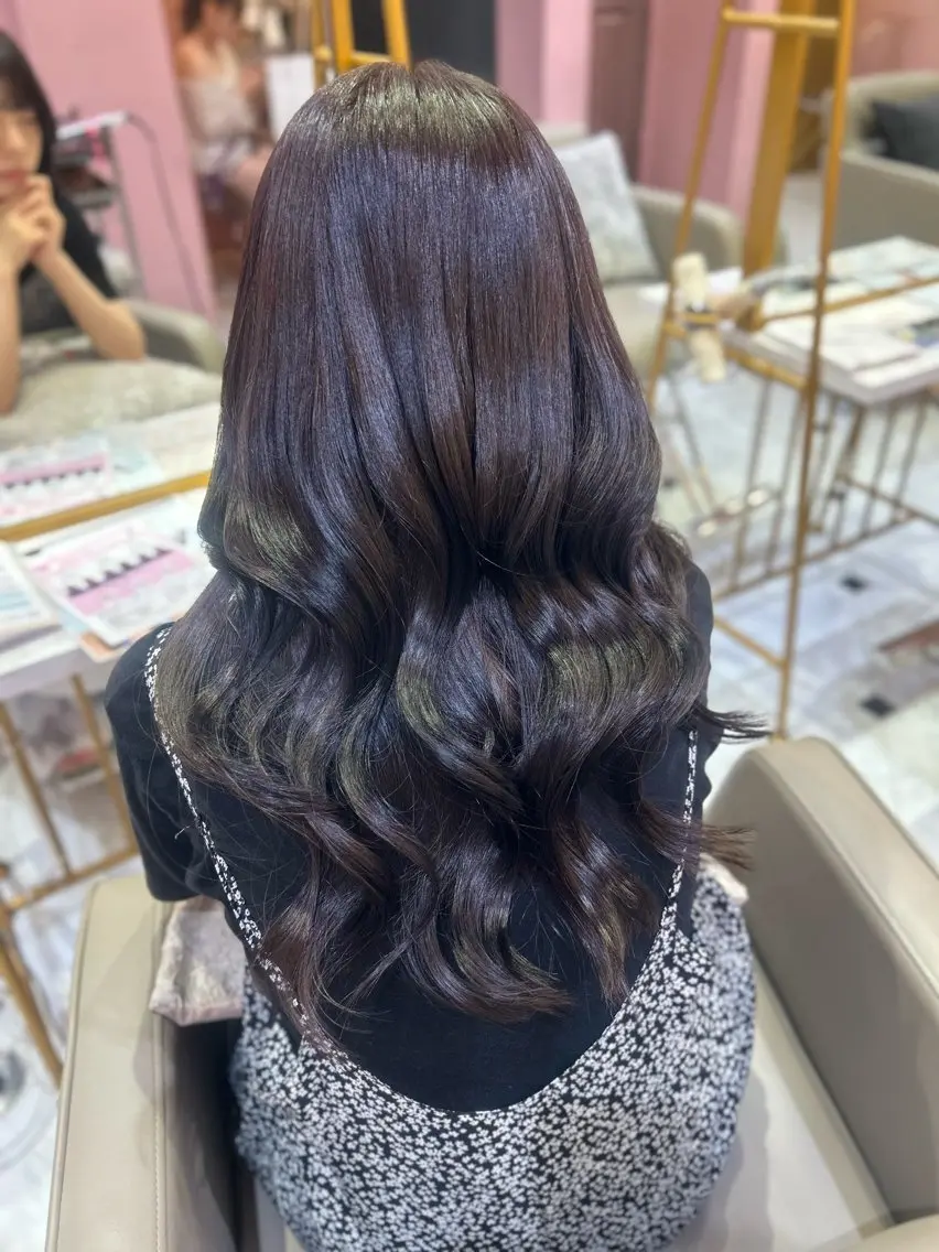 ロング ヘアカラー 横浜/レイヤー/ボブ shiira👼🏻のヘアスタイル