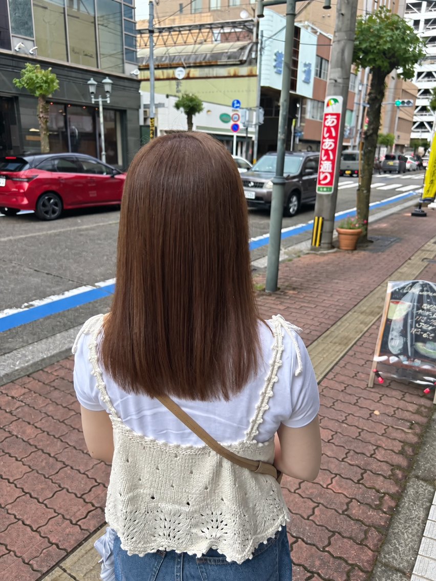 ミディアム 岩城 隼人のヘアスタイル