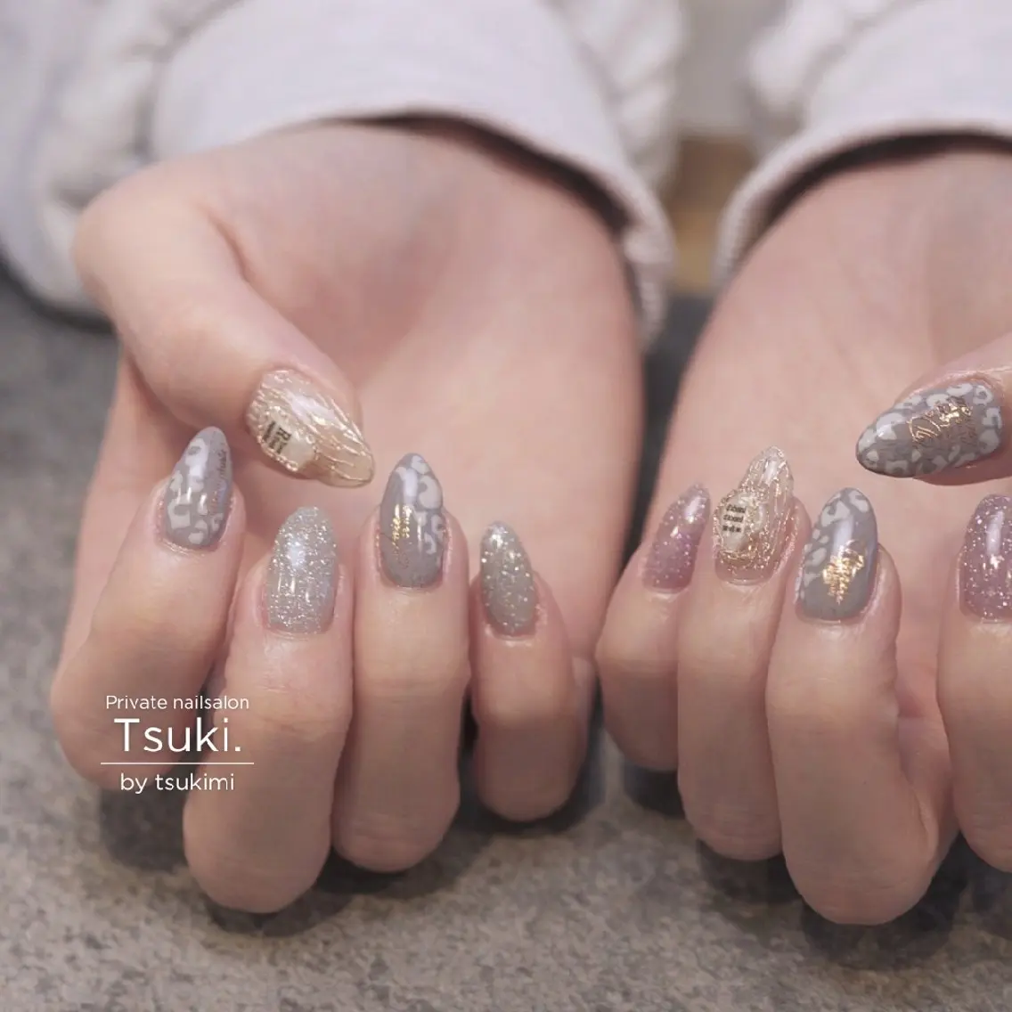 ネイル ハンドネイル ハンドケア Nailsalon Tsuki.のネイルデザイン