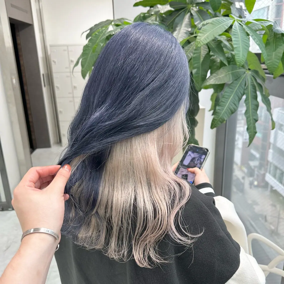 ロング カラー ヘアアレンジ メンズ ヘアカラー トリートメント ヘッドスパ ヘアセット 🌈トレンドヘア 🌈WATARU🌈のヘアスタイル