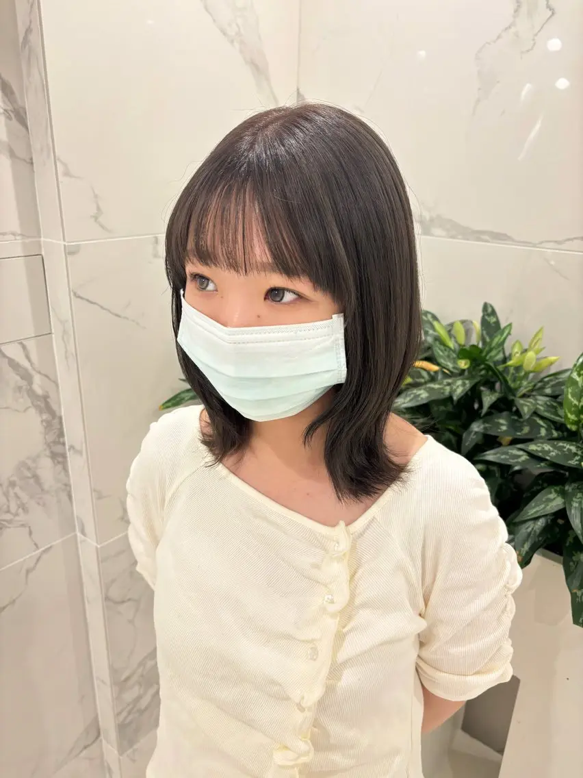 ミディアム 内海 こはるのヘアスタイル