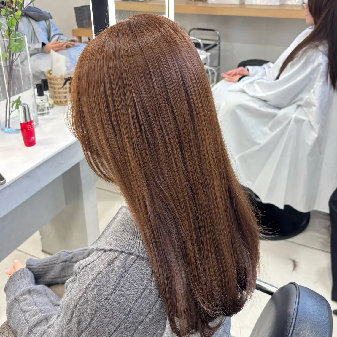 【💖迷ったらコレ💖】カット＋透明感カラー✨️の写真