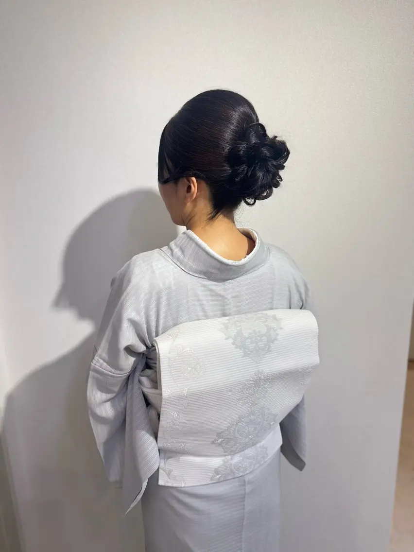 ヘアアレンジ 着物ヘア 着付け 鷲見 望のヘアスタイル
