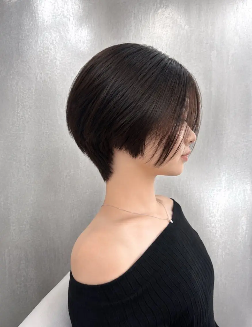 ショート ショートヘア ユヅキショート カットモデル様募集のヘアスタイル