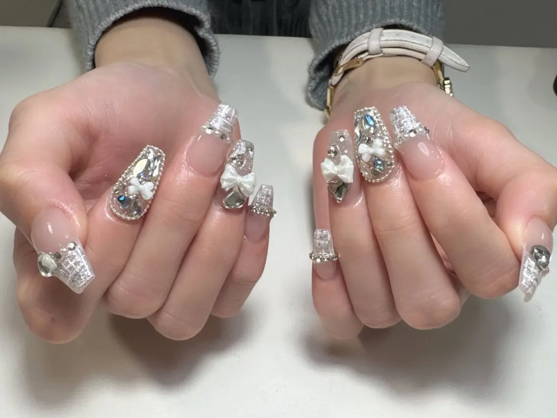 ネイル 冬ネイル ハンドネイル Anju Nailのネイルデザイン