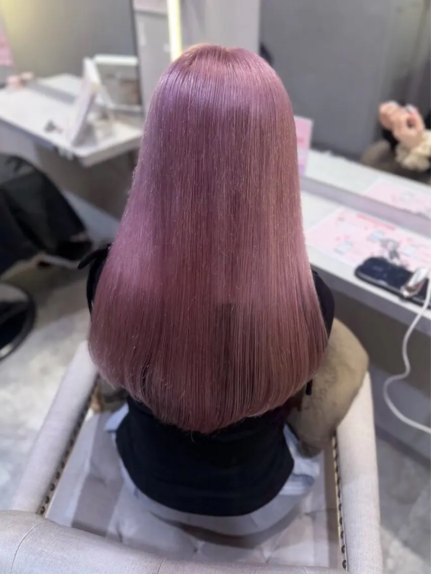 🐰ダブルカラー((ブリーチ➕カラー))🐰🎀*.+゚の写真