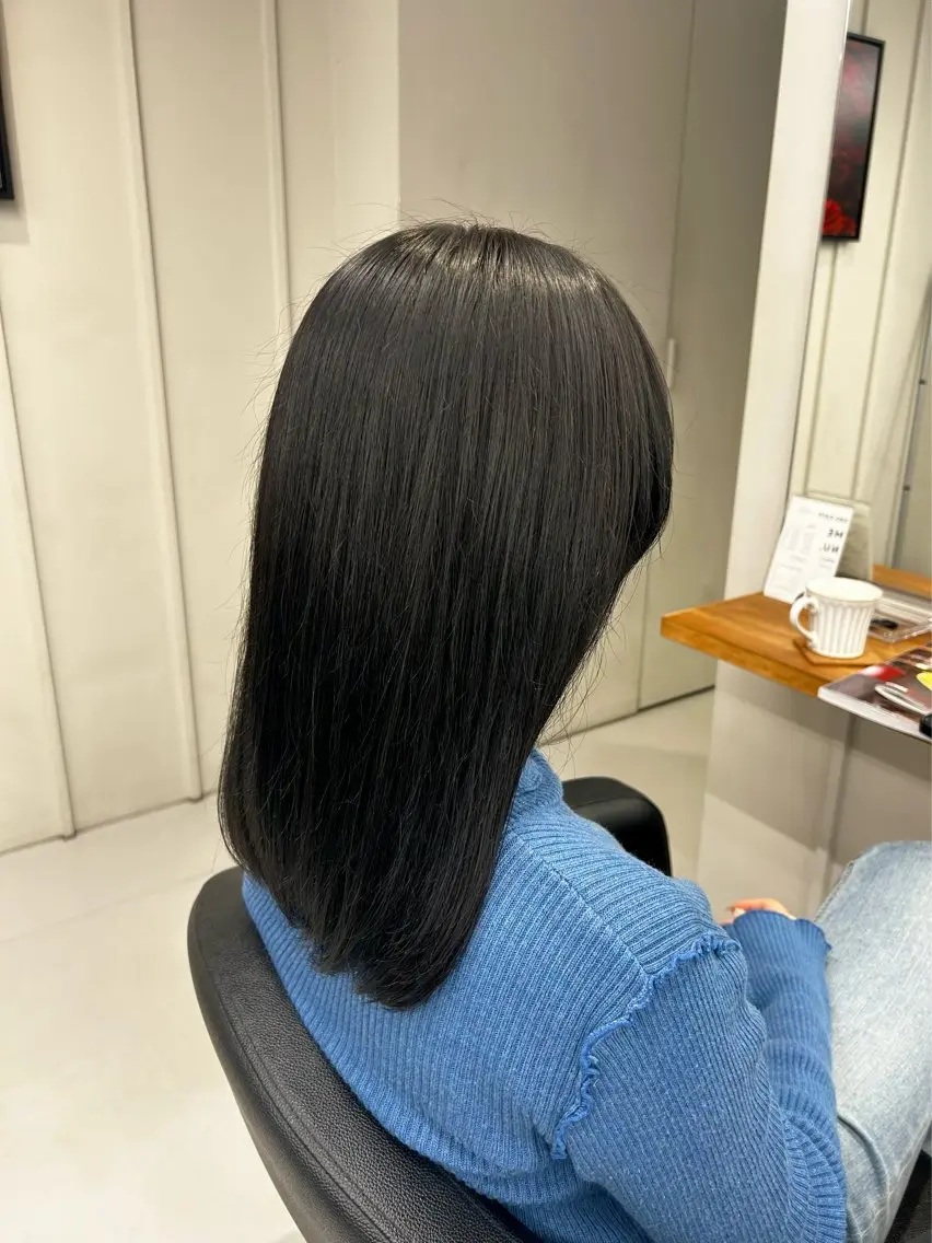《土日月火限定》縮毛矯正👩🏽‍🦱（U30）⭐︎˚✧₊⁎の写真