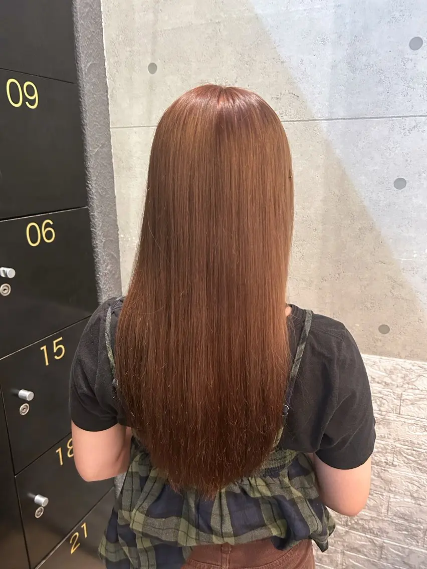 ロング ヘアカラー EARTH平塚 🎀白石 りおん🤍のヘアスタイル