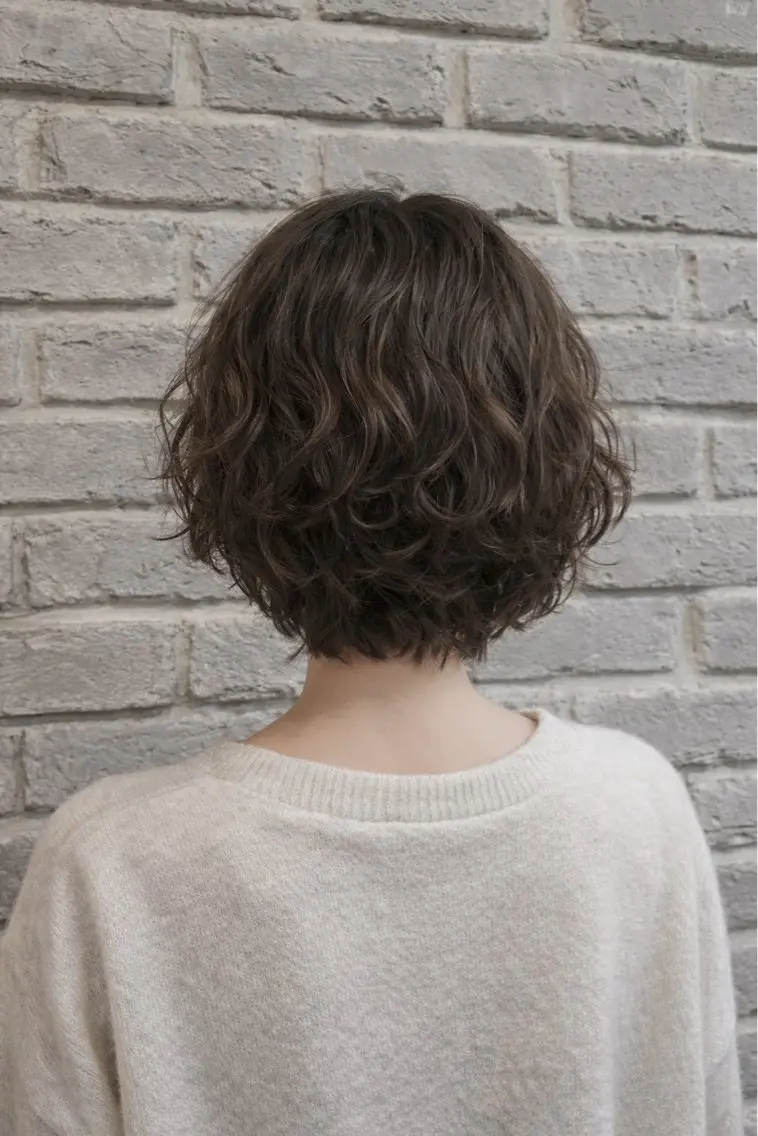 ミディアム パーマ ヘアカラー トリートメント 艶カラー✨️派手髪 🦄renのヘアスタイル