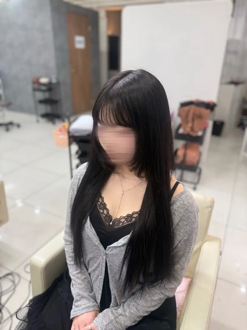 ロング シールエクステ エクステ ロング season ゆみのヘアスタイル