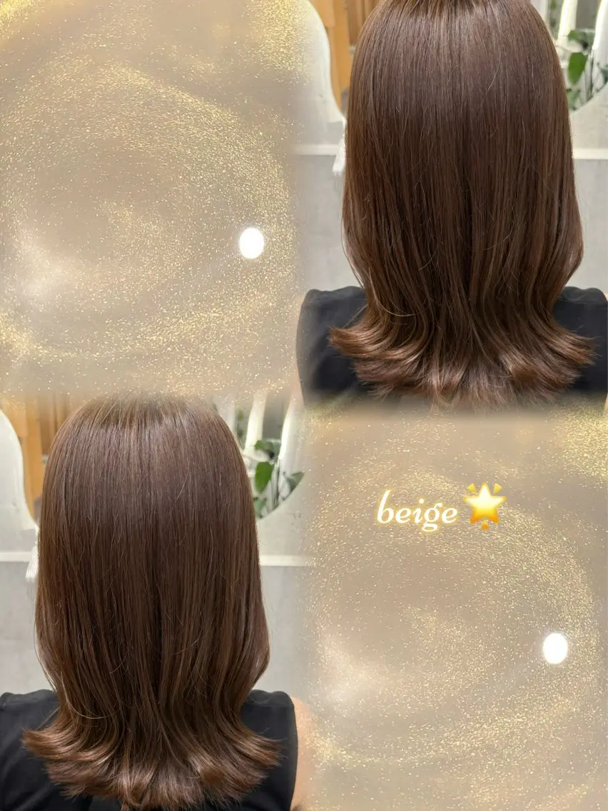 ミディアム カラー ヘアカラー 大宮美容師☾まゆ☾ カラーモデル様募集中のヘアスタイル