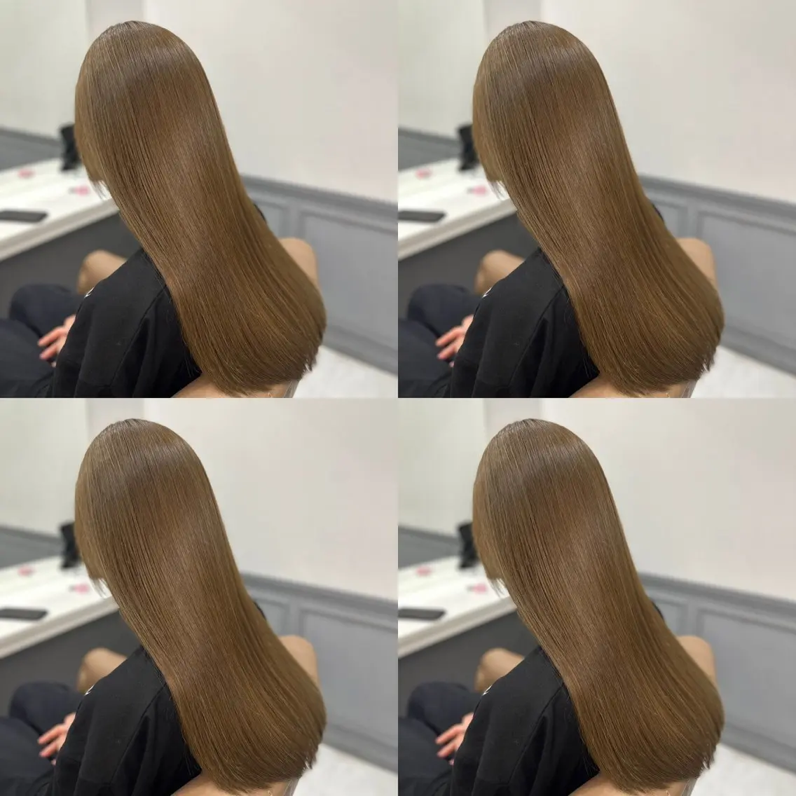 ロング カラー トリートメント ヘアカラー トリートメント ✨レイヤー/髪質改善 /縮毛矯正✨ナカムラのヘアスタイル