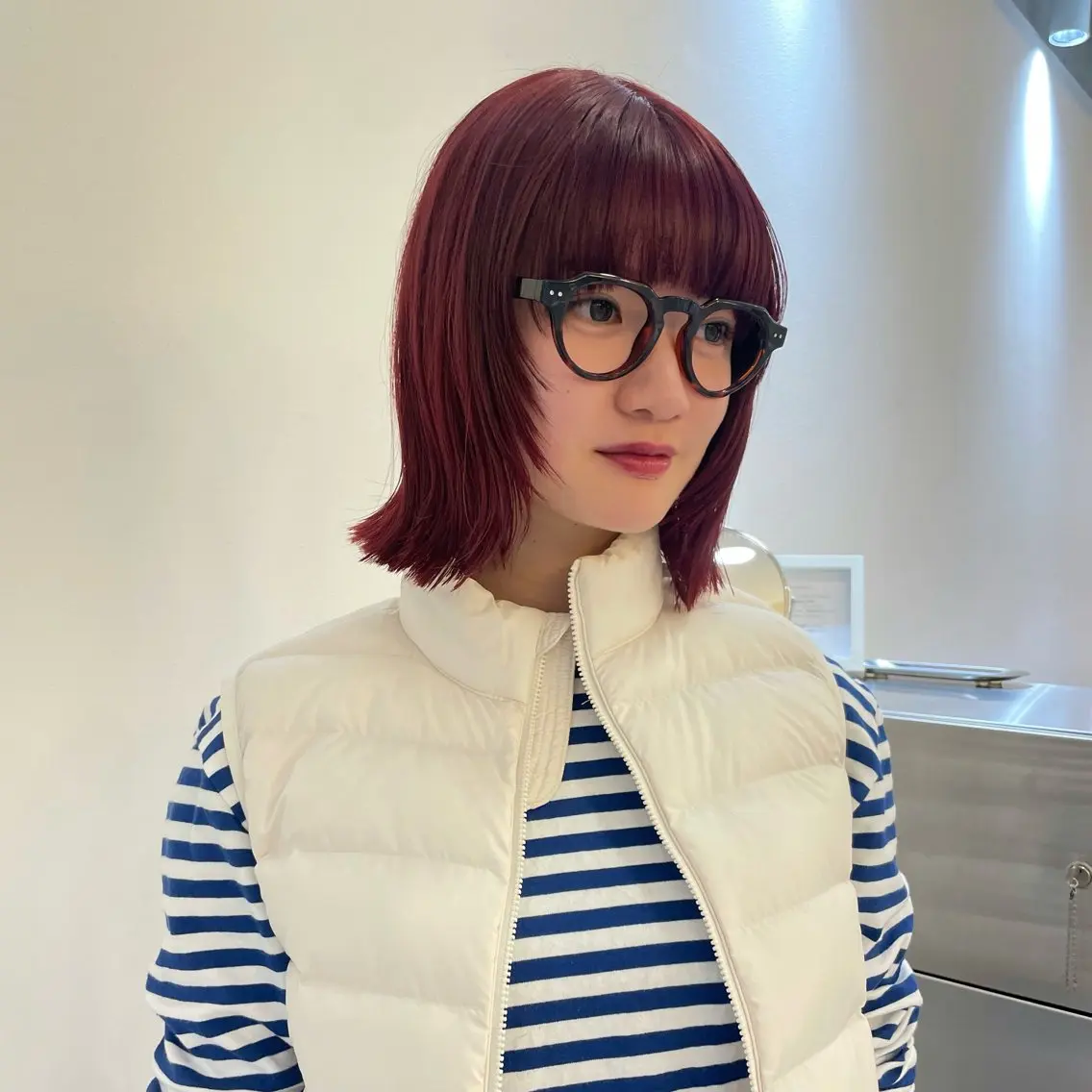 ショート 右田 ほのかのヘアスタイル