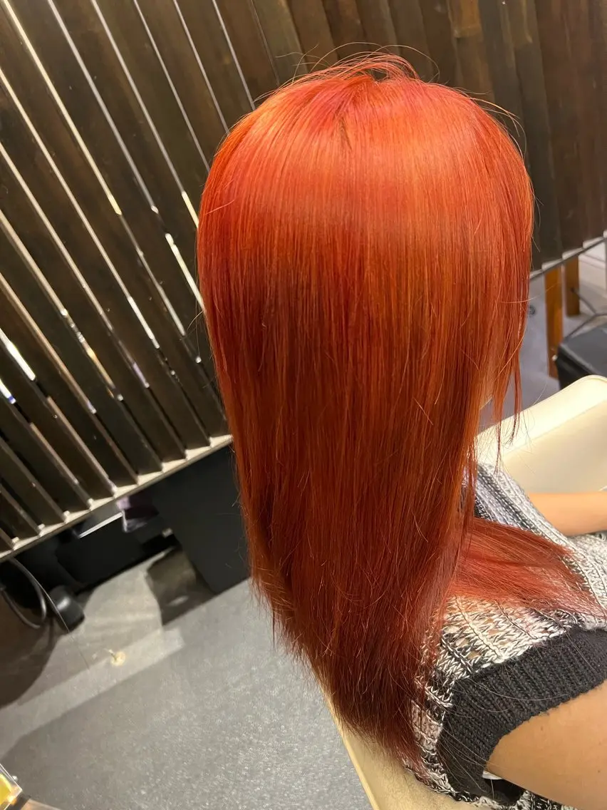 ロング カラー ヘアカラー 松井 夏輝のヘアスタイル