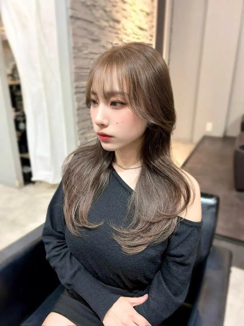 セミロング カラー 💘大人可愛く💘 Natsuki❥❥❥のヘアスタイル