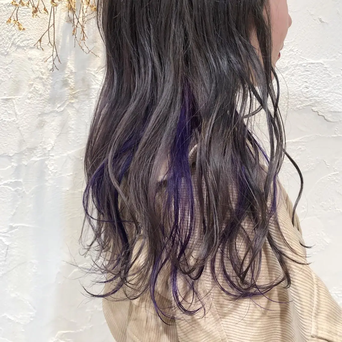 セミロング カラー 圧倒的透明感カラー nana🦕のヘアスタイル