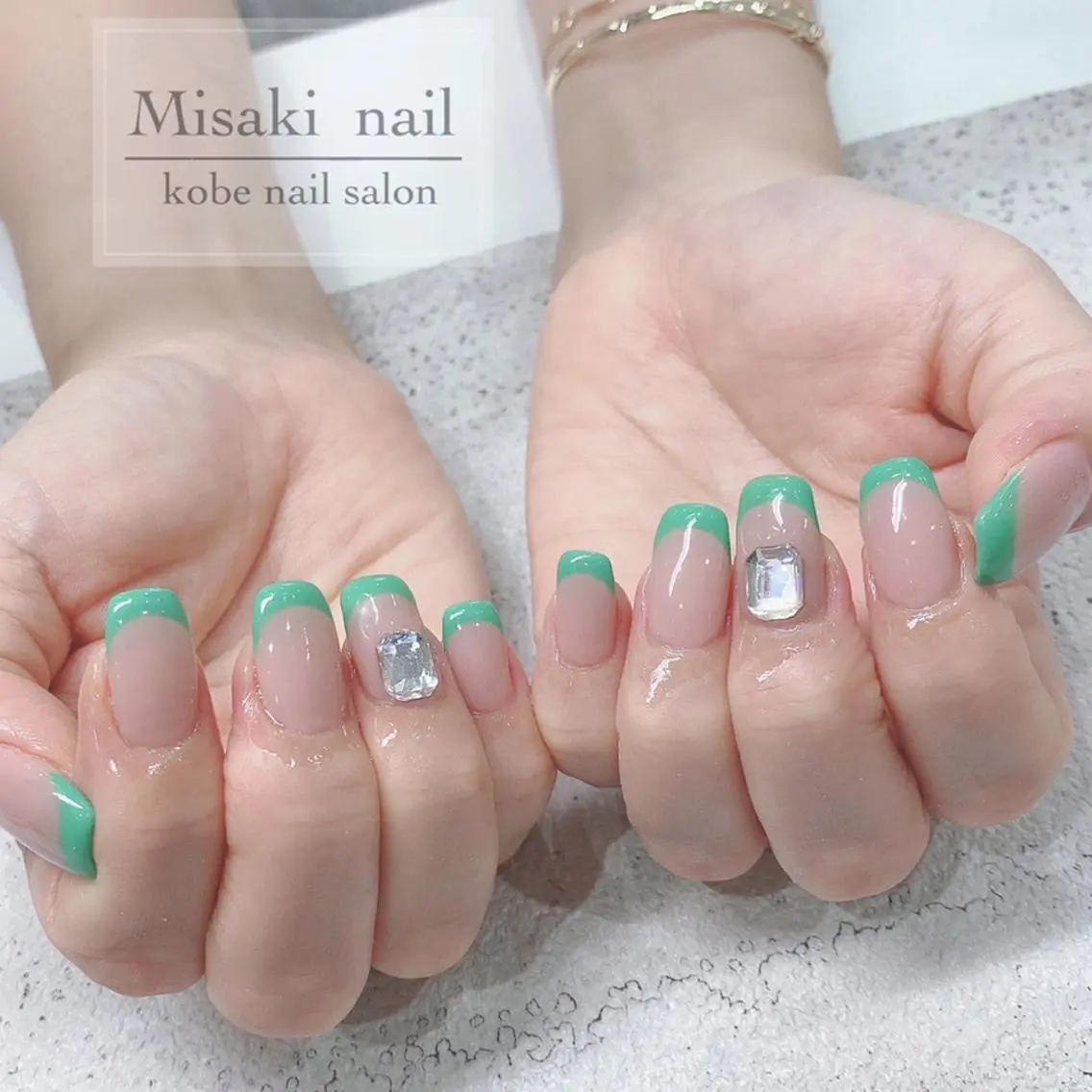 ネイル 韓国ネイル ワンホンネイル ハンドネイル nailsalon miinailsのネイルデザイン