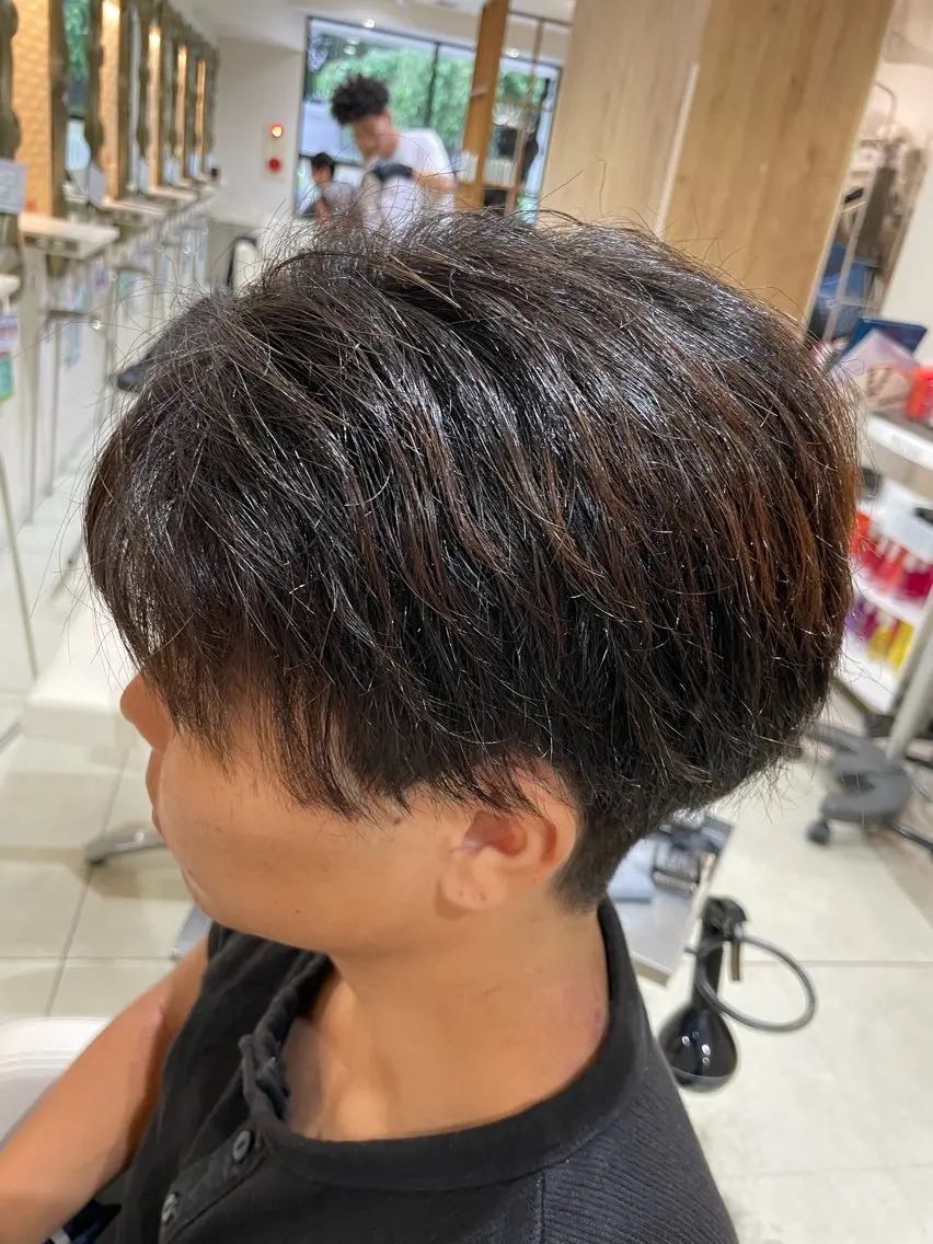 メンズ カット 山本 真緒のヘアスタイル
