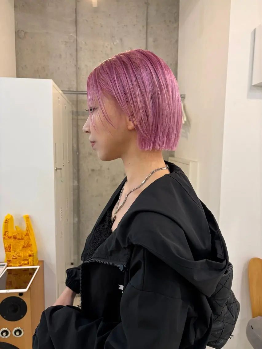 ショート カラー カット ヘアカラー eri kinjoのヘアスタイル