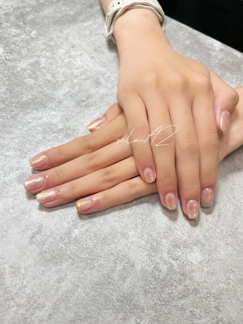 ネイル ワンカラーネイル salon AZのネイルデザイン