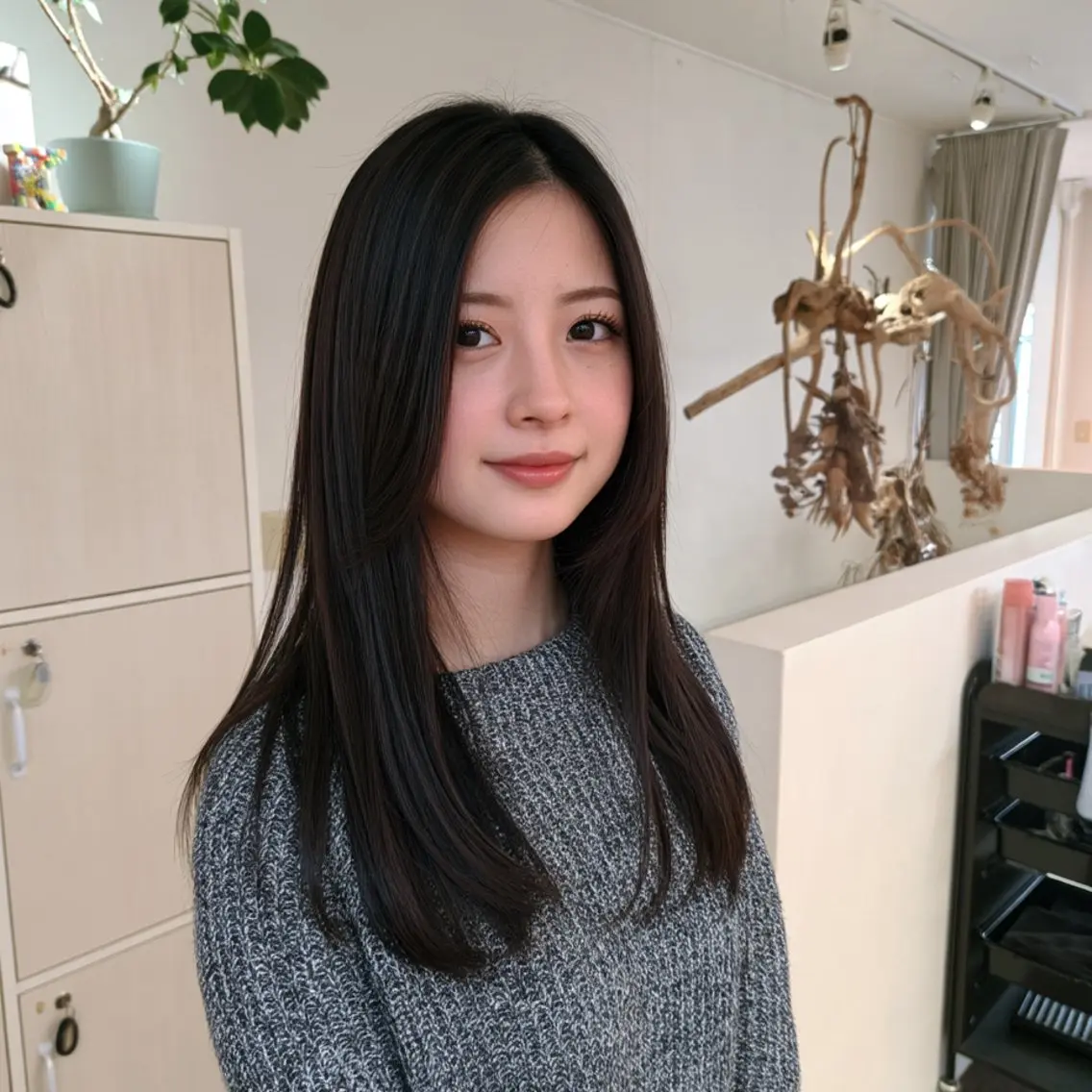 セミロング トリートメント 原田 祥彰のヘアスタイル
