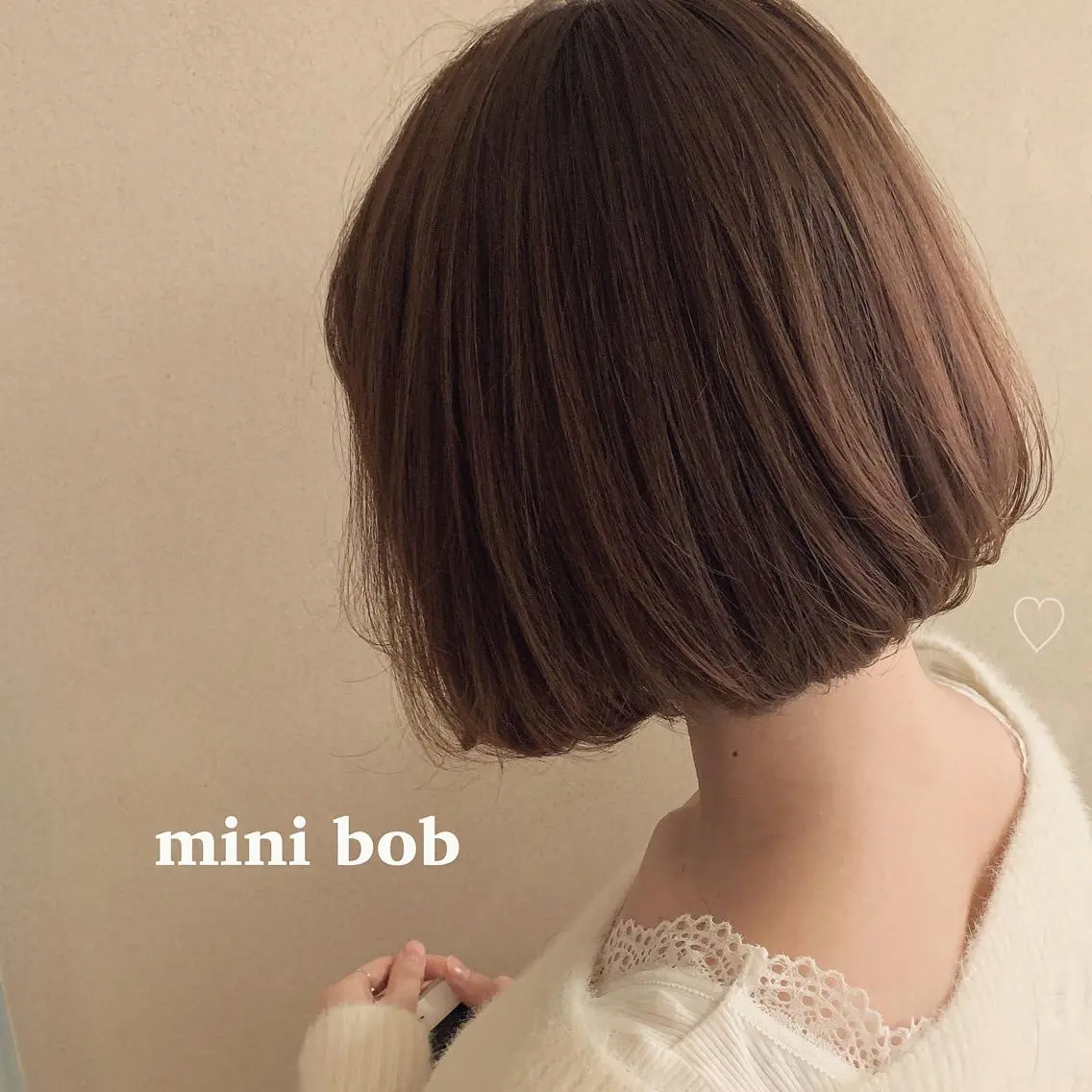 ショート ボブ カット ヘアカラー トリートメント 石畑結華 Lond店長のヘアスタイル