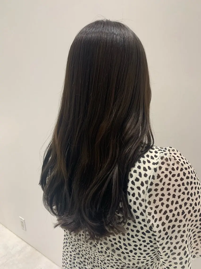 ロング カラー ロング 大橋 拓実のヘアスタイル