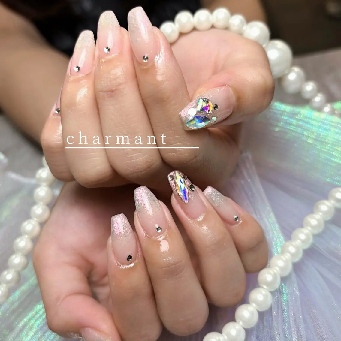 ネイル ハンドネイル charmant momokaのネイルデザイン