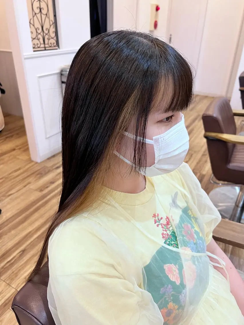 ロング カラー 🐰ハイトーンカラー 畠山 渡🐰のヘアスタイル