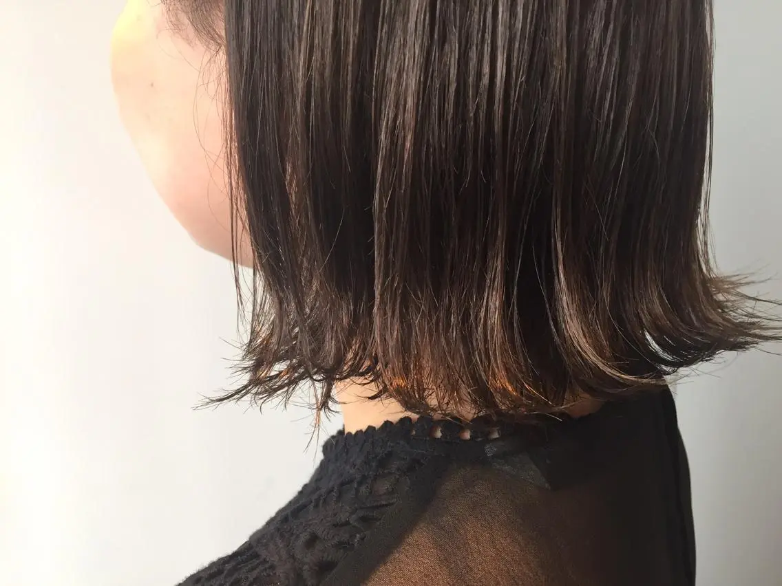 ミディアム カラー レイヤーカット✂️ 横浜No1♡下鳥翔子のヘアスタイル