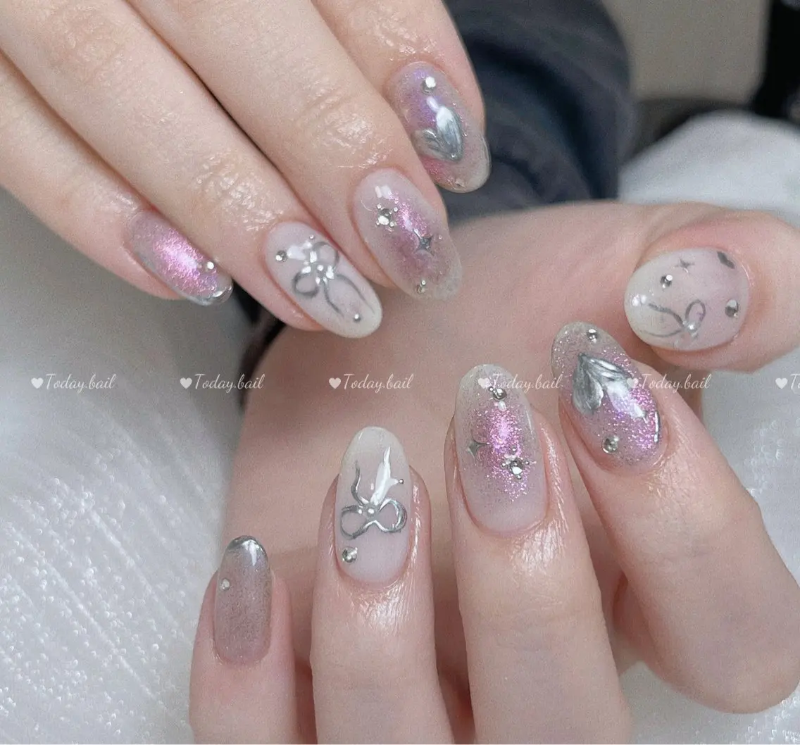 ネイル ハンドネイル 🎀Today nail💅のネイルデザイン