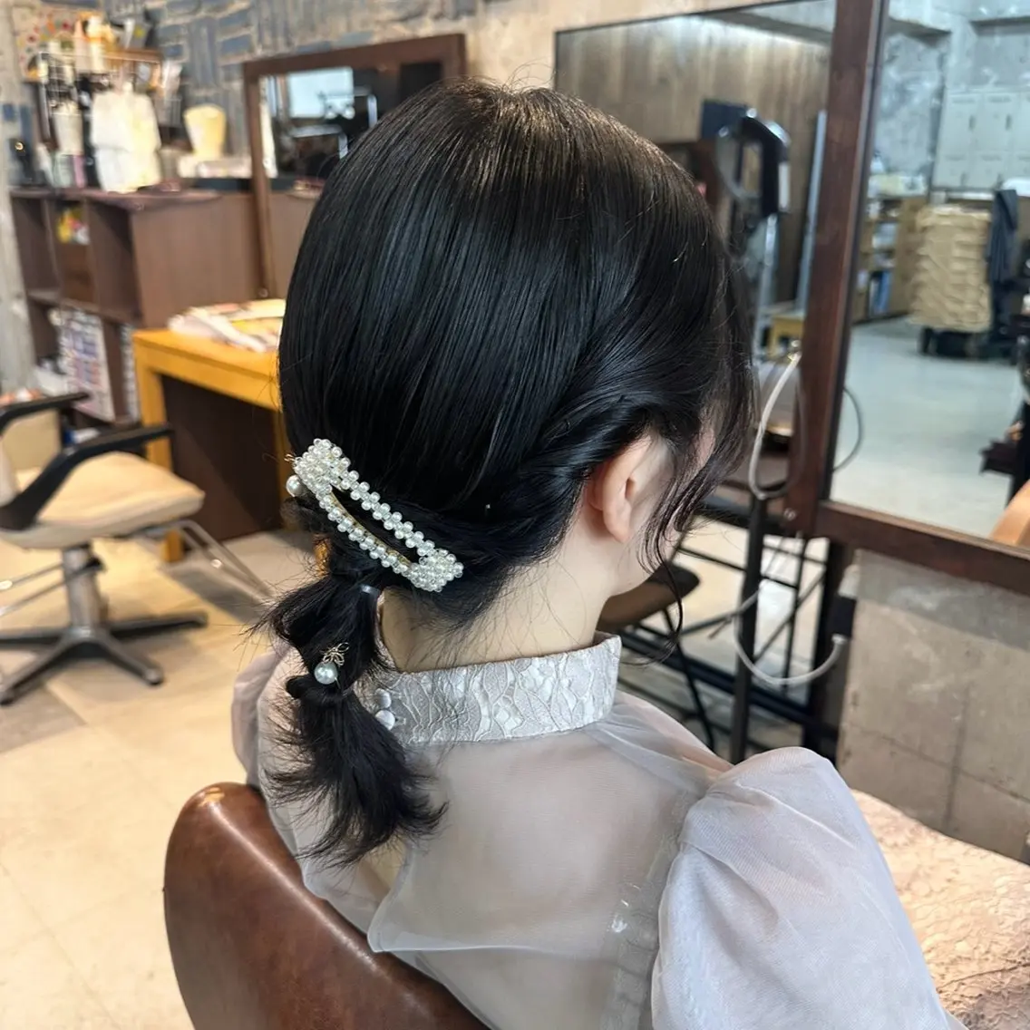 ミディアム ヘアアレンジ ヘアセット Kaori / P’s 渋谷のヘアスタイル