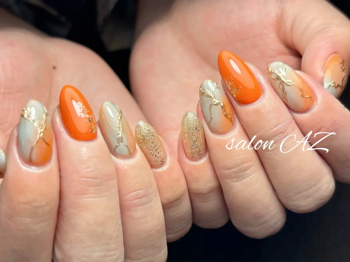 ネイル オフィスネイル ハンドネイル salon AZのネイルデザイン
