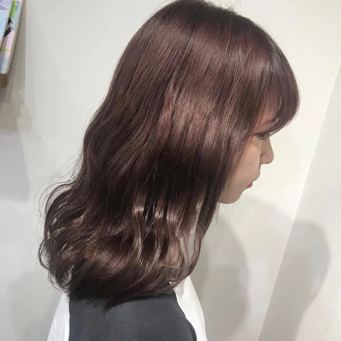 セミロング カラー 似合わせ提案サラ艶♡ 彩華のヘアスタイル