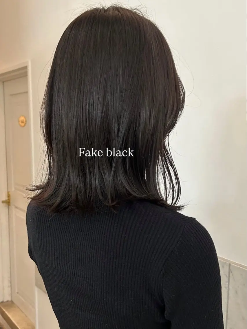 ミディアム ヘアカラー トリートメント Terve. 水野 菜々香のヘアスタイル