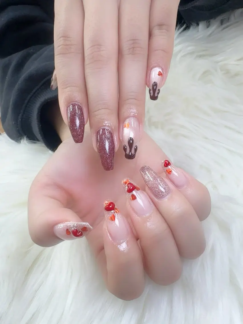 ネイル フレンチネイル 韓国ネイル マグネットネイル ニュアンスネイル オフィスネイル ハンドネイル Ha Nailのネイルデザイン