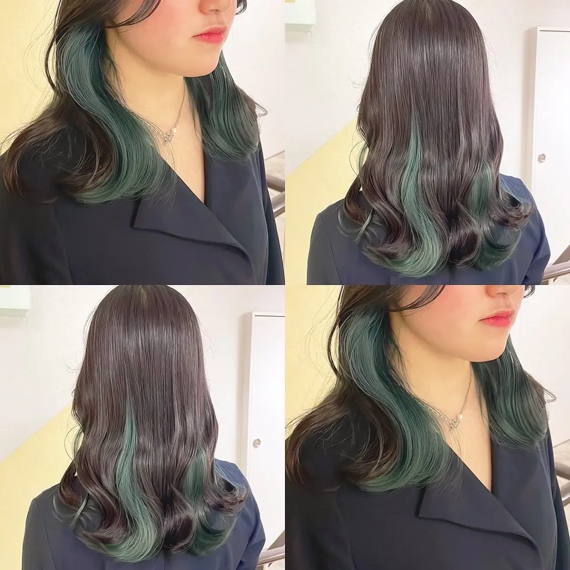 カラー ヘアカラー トリートメント 渋谷:インナーカラー ／🍒エリカ🍒のヘアスタイル