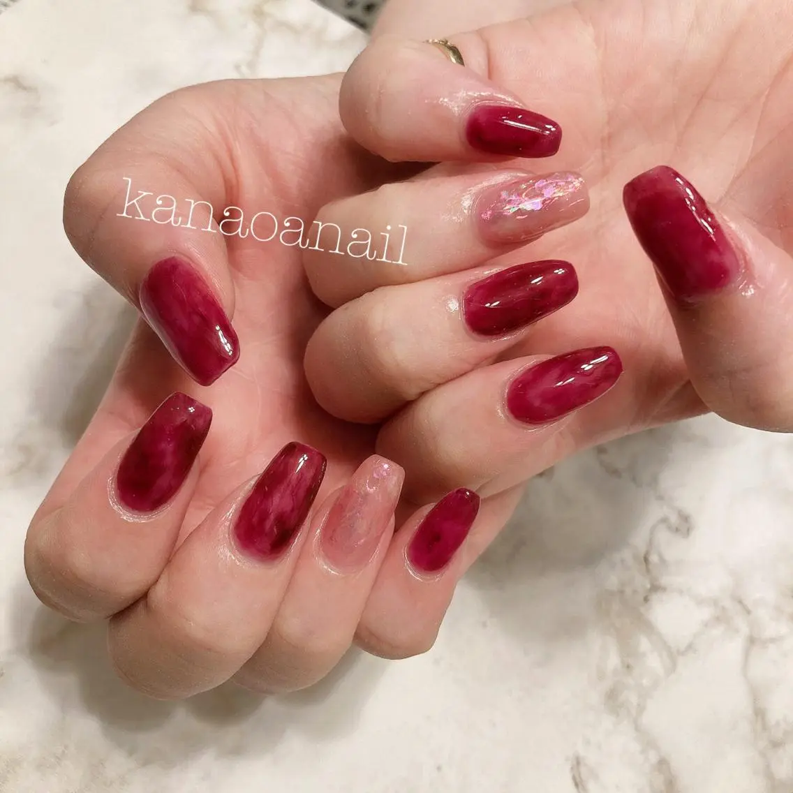ネイル 地爪育成💅 kanaoanailのネイルデザイン