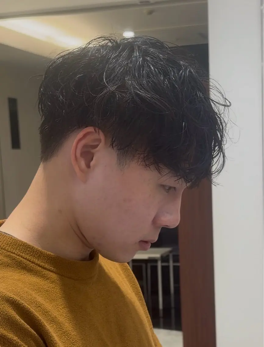メンズ カット パーマ トリートメント 💈メンズ特化/ パーマ特化ren🎸のヘアスタイル