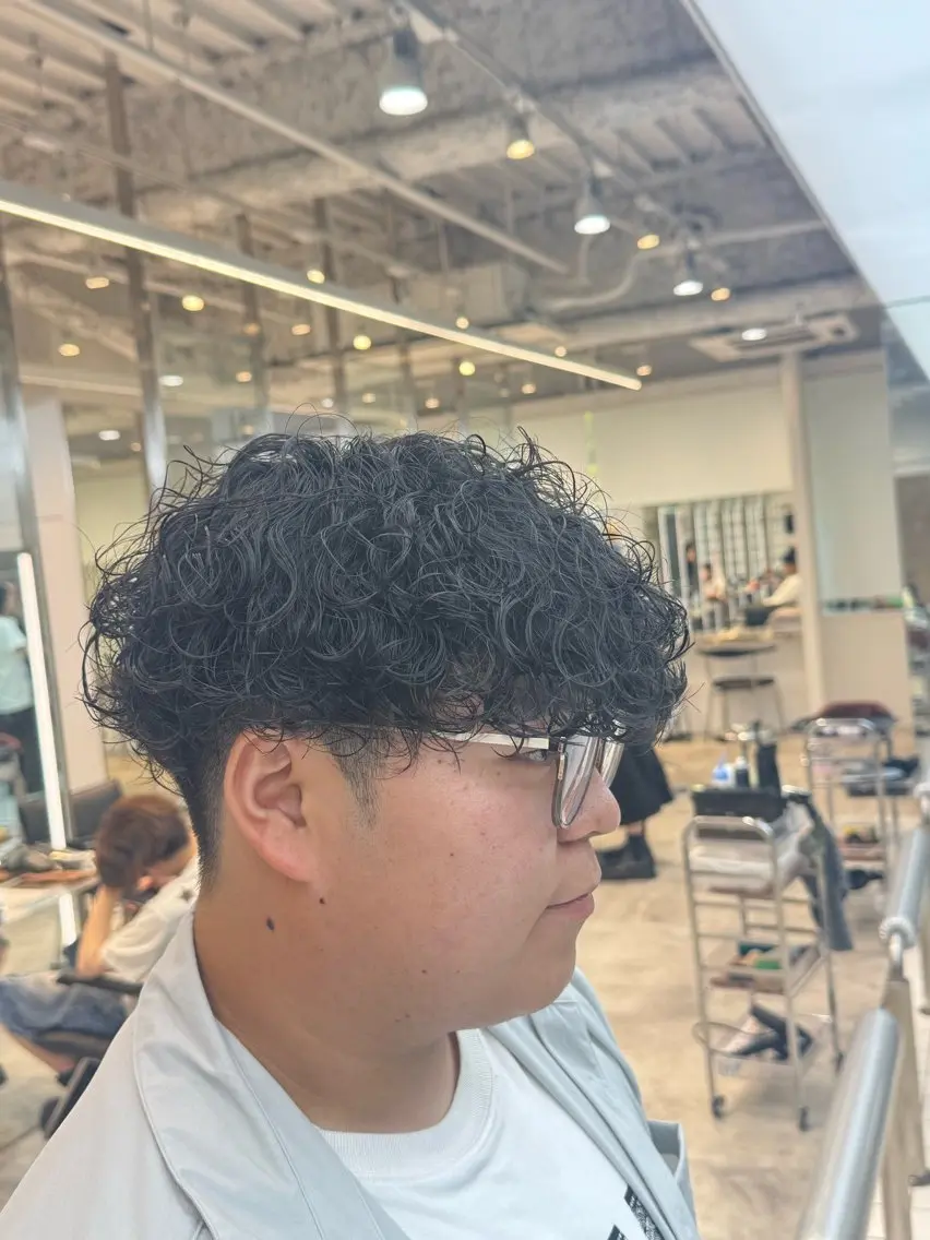 ショート パーマ カット パーマ fifth 児玉達哉 当日予約🙆のヘアスタイル